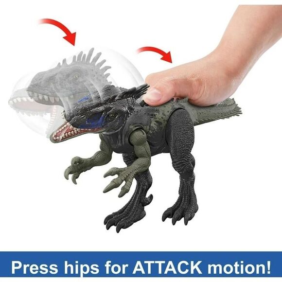 Jurassic World Dominion Wild Roar Dryptosaurus Dinosaur Action Figure Toy - Picture 9 of 12